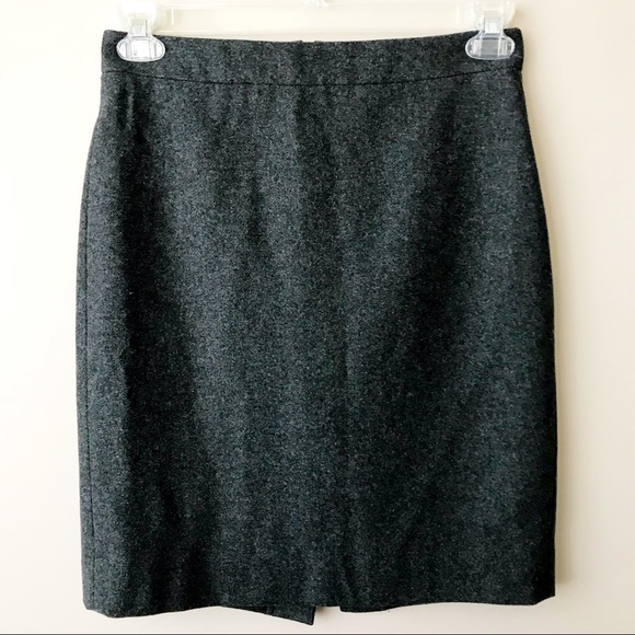 J Crew gray Pencil Skirt - Picture 1 of 5